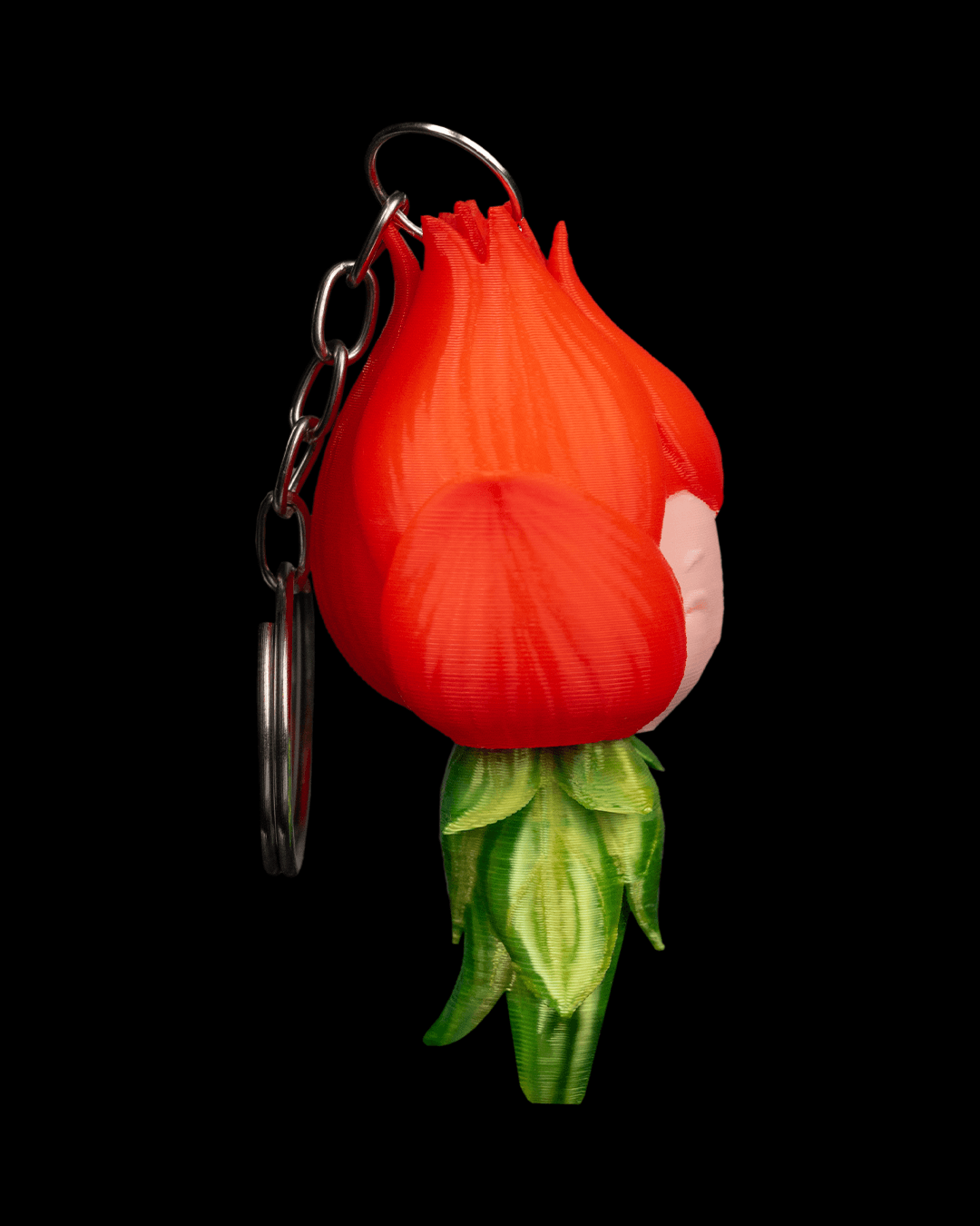 Flo the Flower Spirit Keychain