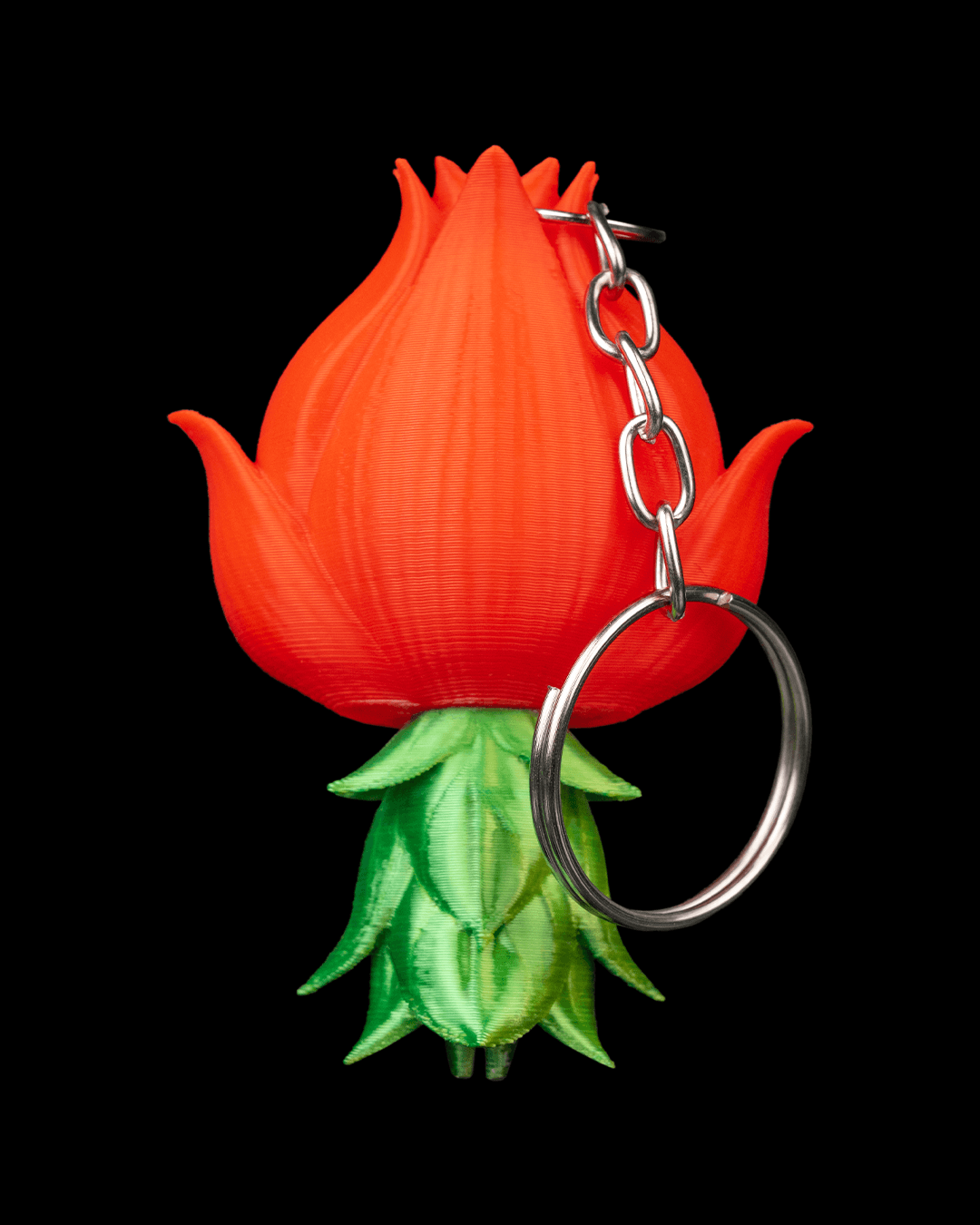 Flo the Flower Spirit Keychain