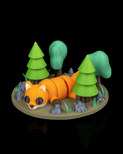 Rest in Nest Fox Linger
