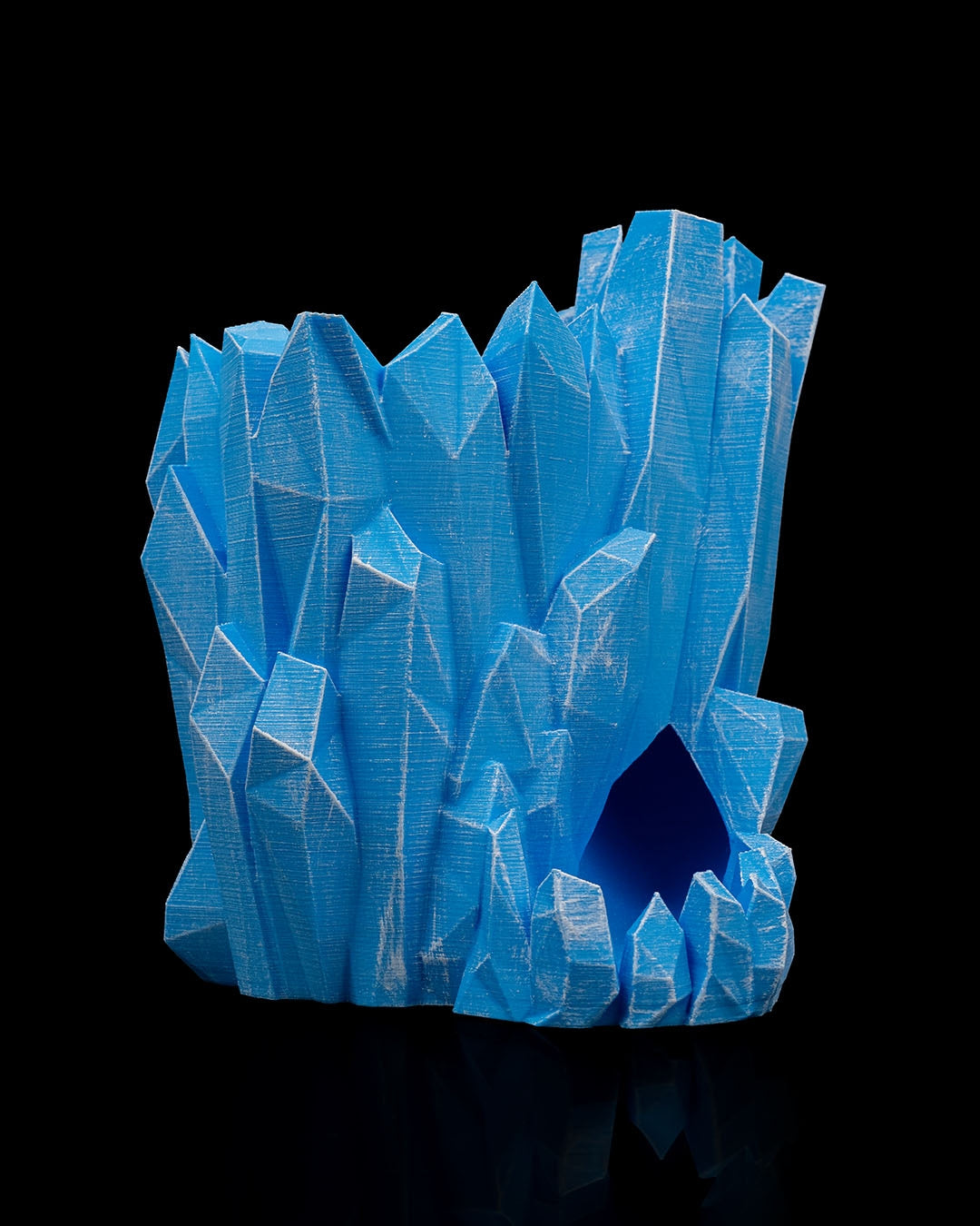 Frostbite Shard Can Holder & Dice Tower – Ice Crystal DnD Accessory