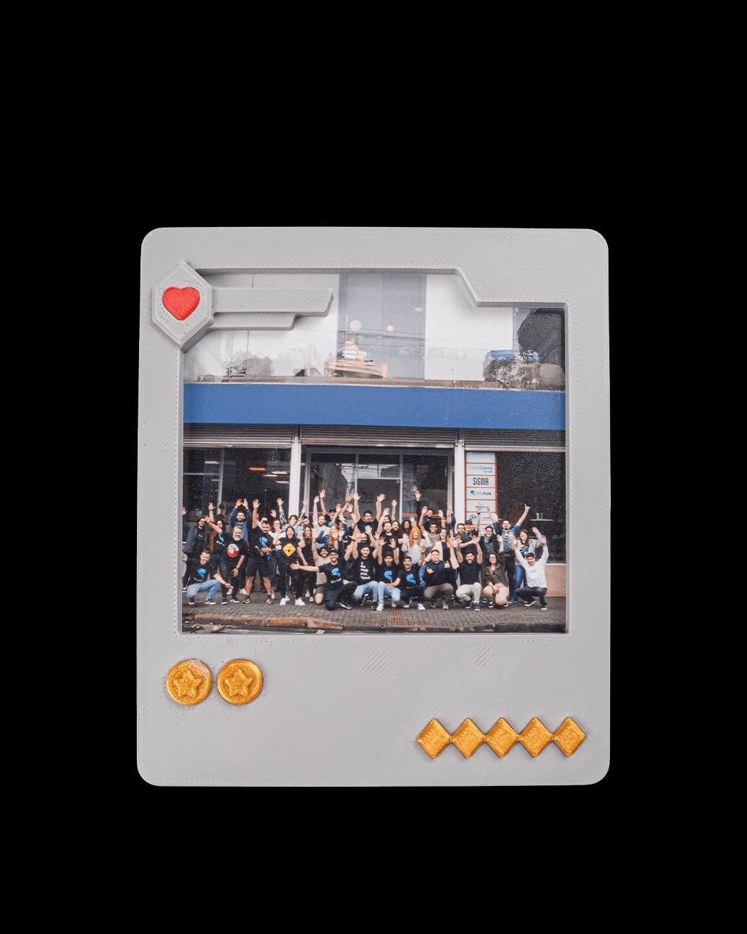Game Card | Magnetic Photo Frame (Instax Mini or Polaroid 600)