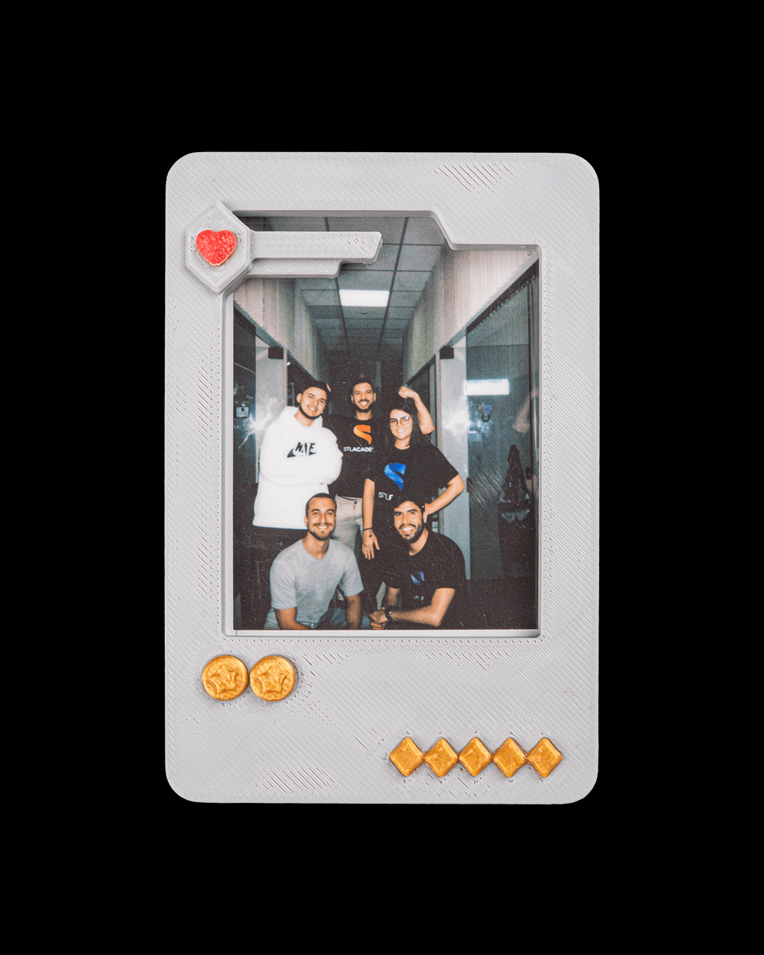 Game Card | Magnetic Photo Frame (Instax Mini or Polaroid 600)