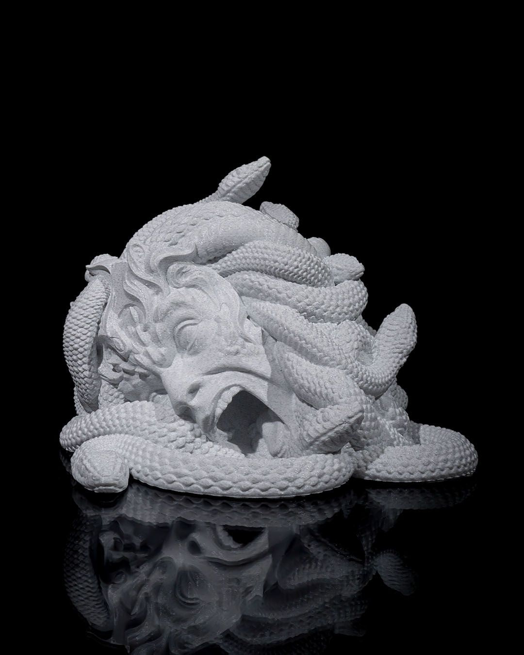 Gorgon Dice Tower: Medusa-Inspired 3D-Printed TTRPG Accessory
