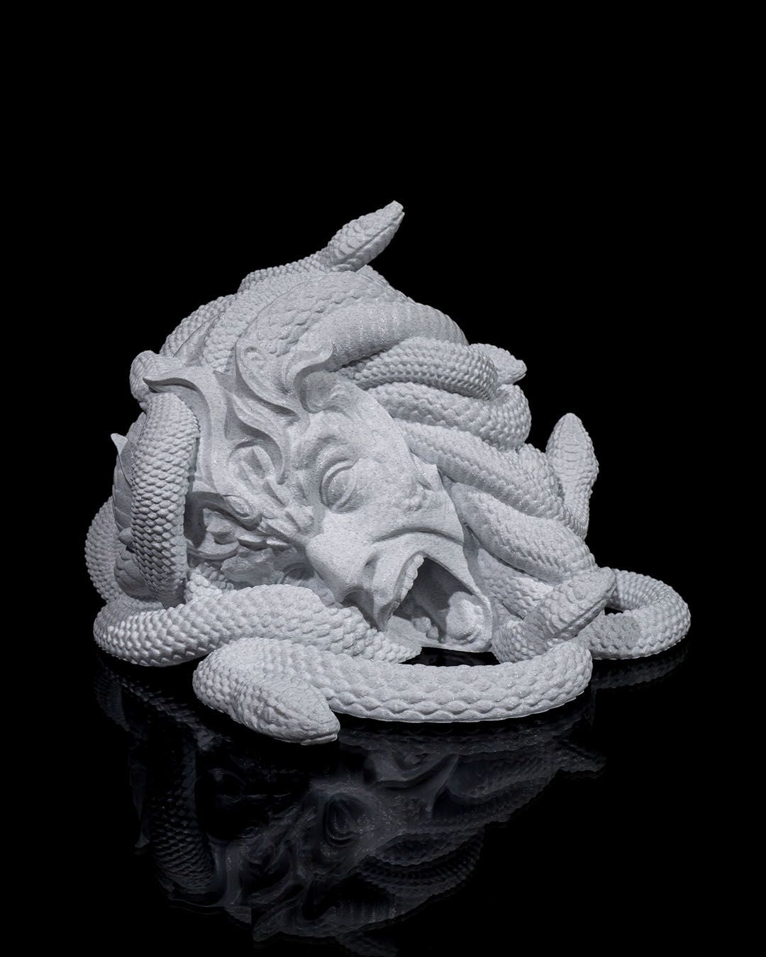 Gorgon Dice Tower: Medusa-Inspired 3D-Printed TTRPG Accessory