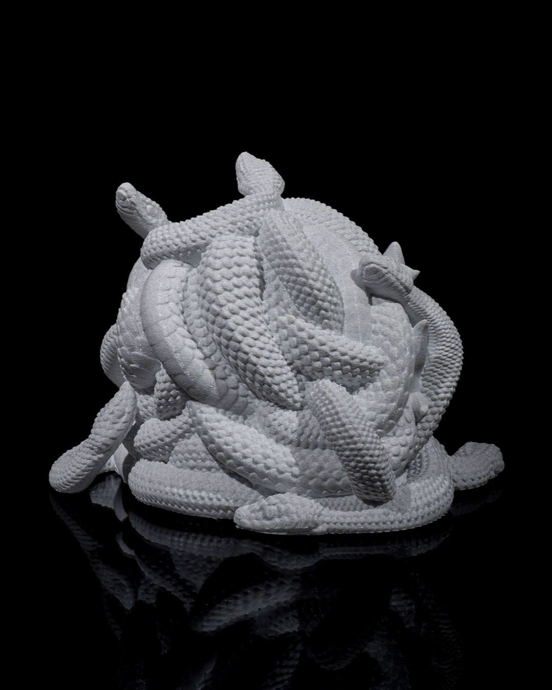 Gorgon Dice Tower: Medusa-Inspired 3D-Printed TTRPG Accessory