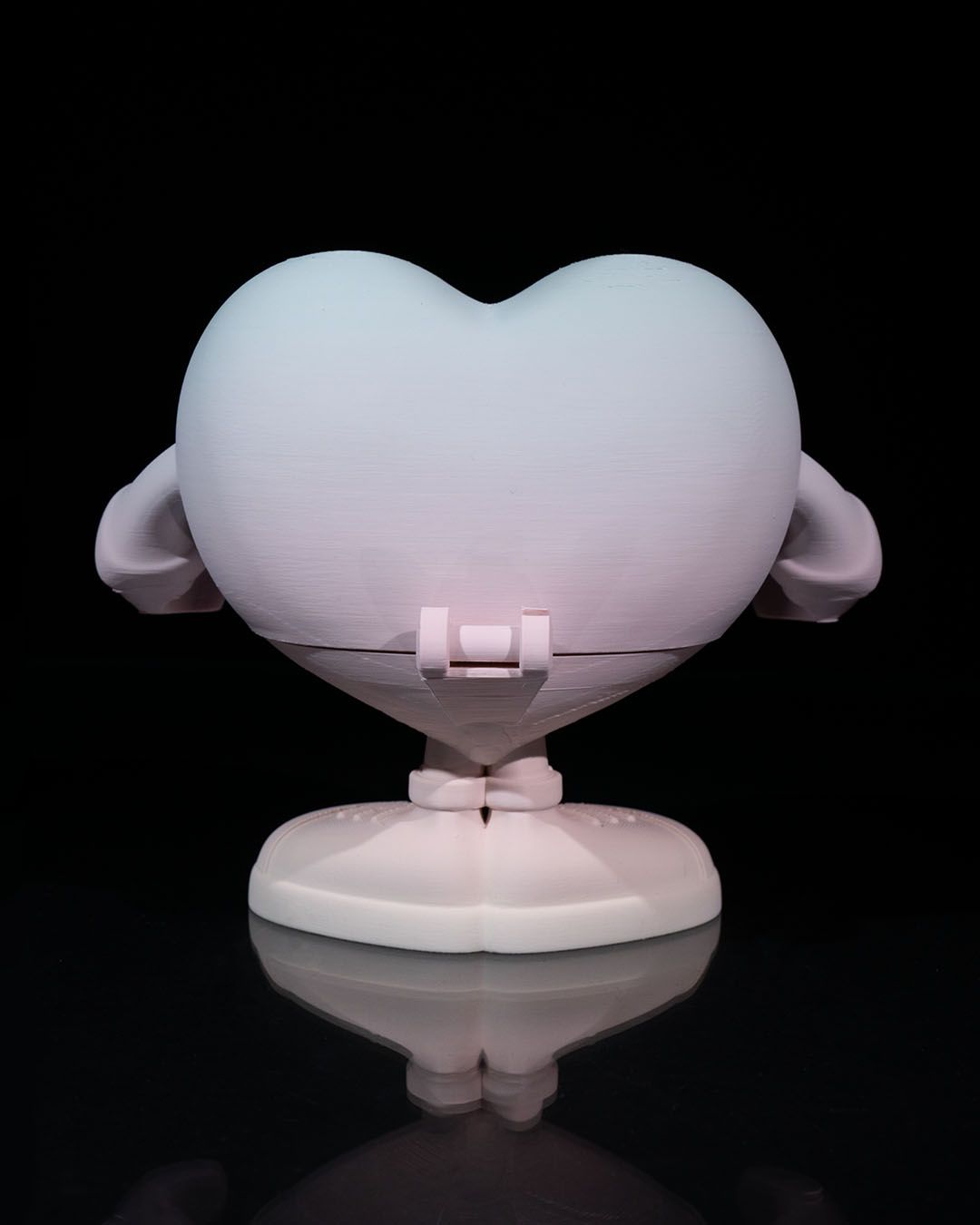 Heart Gift Box with Optional Hinge – 3D Printed Valentine’s Day Keepsake Box