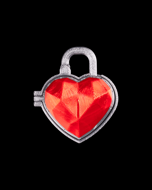 The Heart Vault | Lockable Heart Keepsake Container