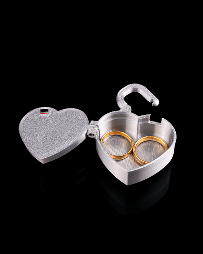 The Heart Vault | Lockable Heart Keepsake Container