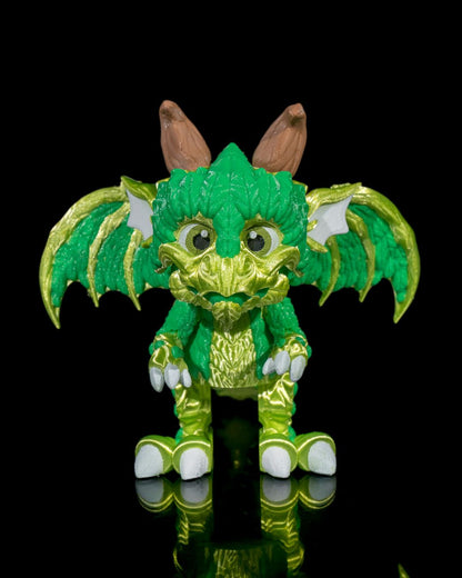 Heart of The Forest Customizable 3D Printed Baby Dragon - Forest Magic Home Decor