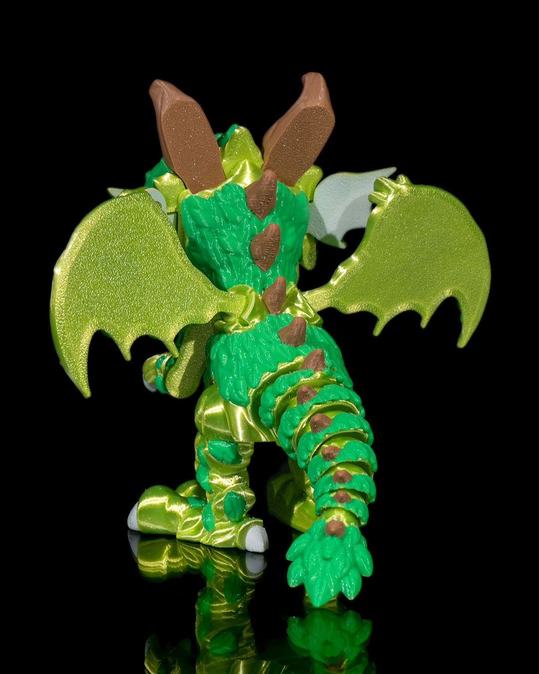 Heart of The Forest Customizable 3D Printed Baby Dragon - Forest Magic Home Decor