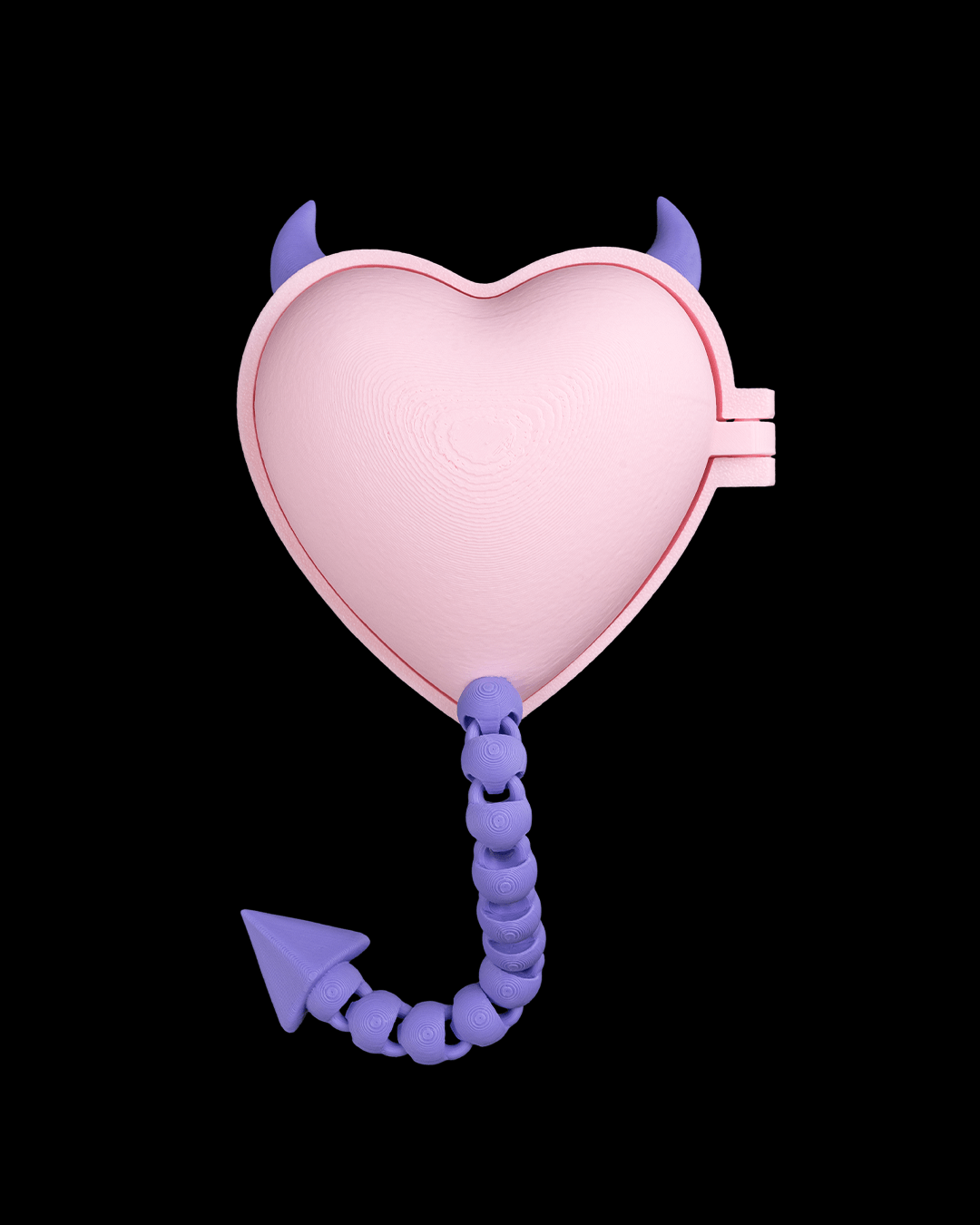 Hell Cute Heart Container