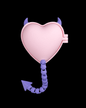 Hell Cute Heart Container