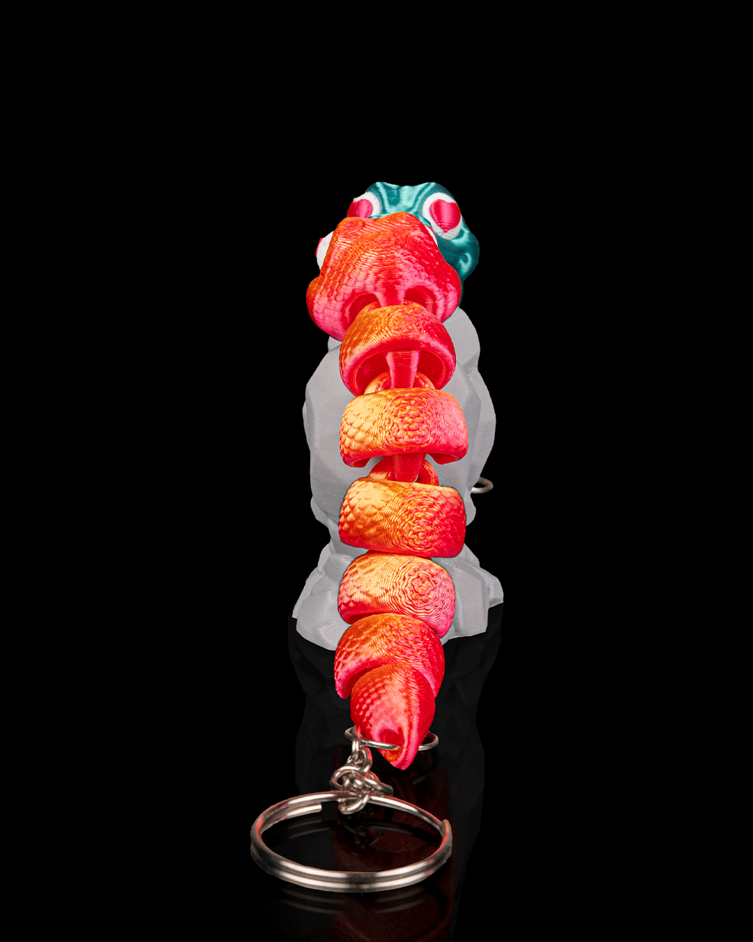 Hiss and Hers | Snake Keychain Pair
