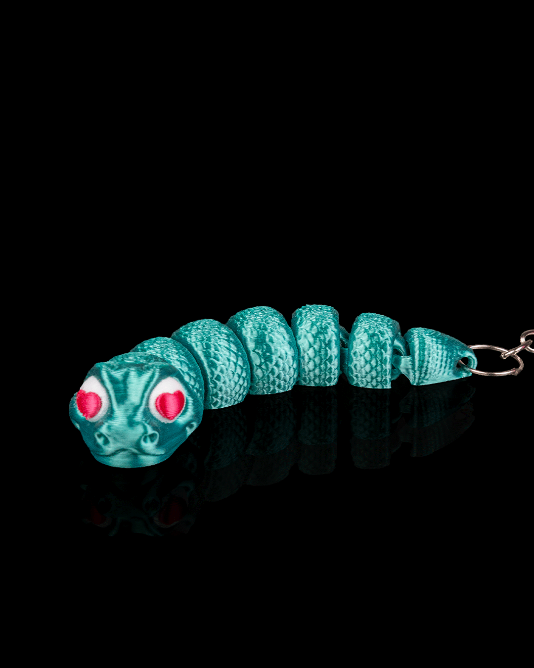 Hiss and Hers | Snake Keychain Pair