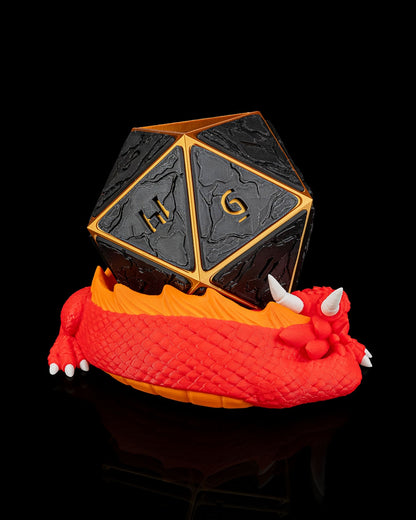 Hoard D20 Planter – A Dragon’s Treasure