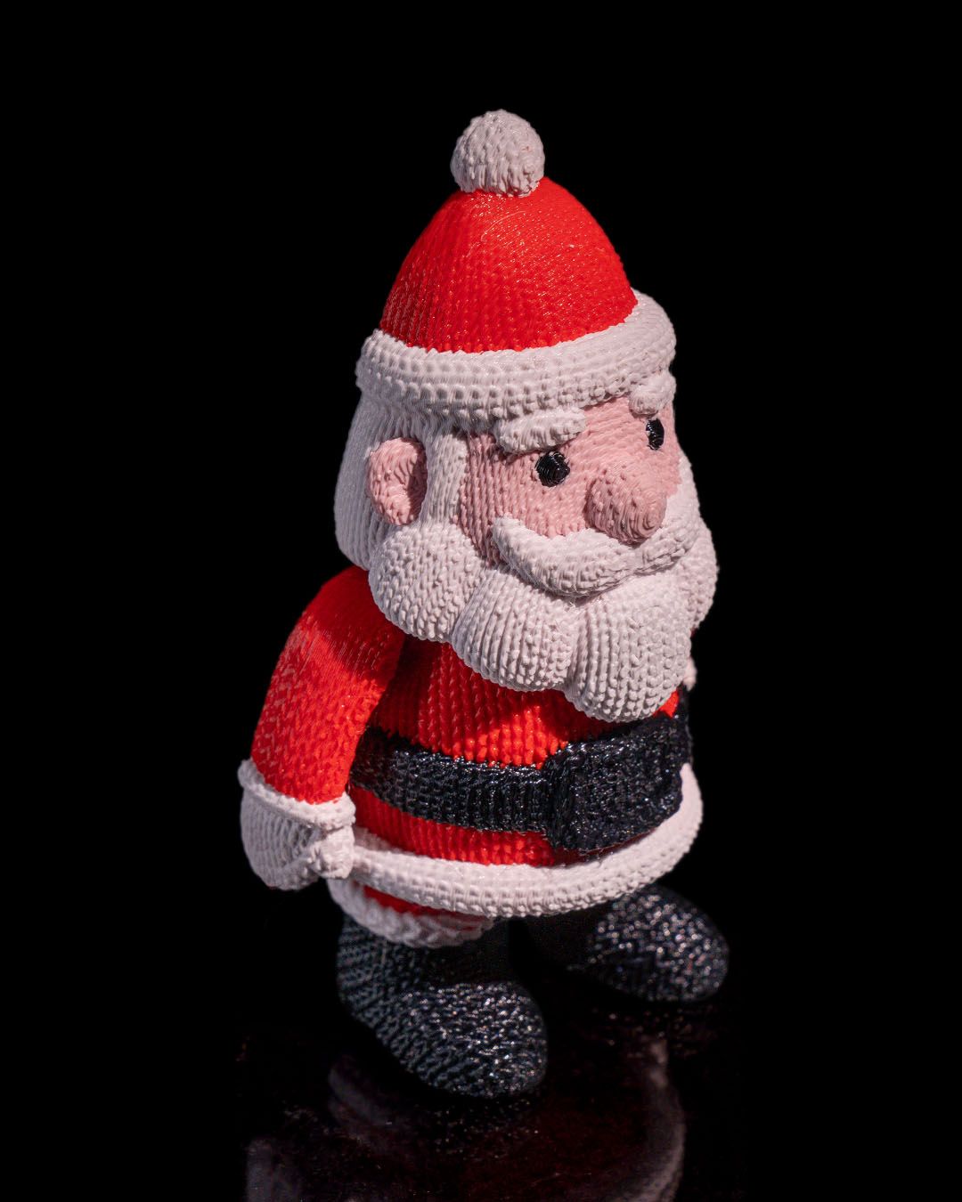 3D Printed Hooked Santa Figurine