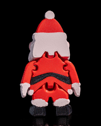 3D Printed Hooked Santa Figurine