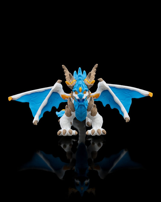 Ice Elemental Dragon 3D-Printed Collectible