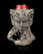 Infernal Gambit Can Holder & Dice Tower – Dragon-Elf Guardian RPG Accessory