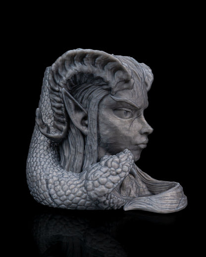 Infernal Gambit Can Holder & Dice Tower – Dragon-Elf Guardian RPG Accessory