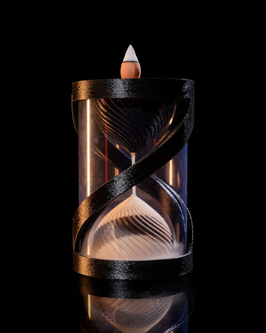 Infinity Hourglass Backflow Incense Burner