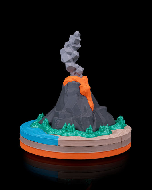 Inside a Volcano | Interactive Earth Science Model