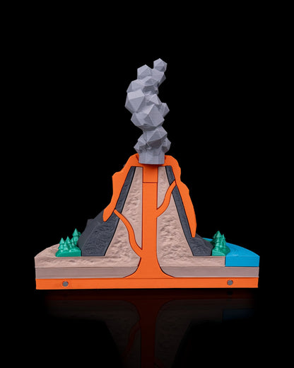 Inside a Volcano | Interactive Earth Science Model