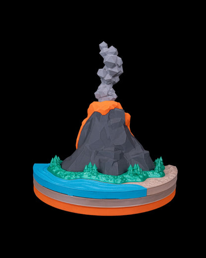 Inside a Volcano | Interactive Earth Science Model