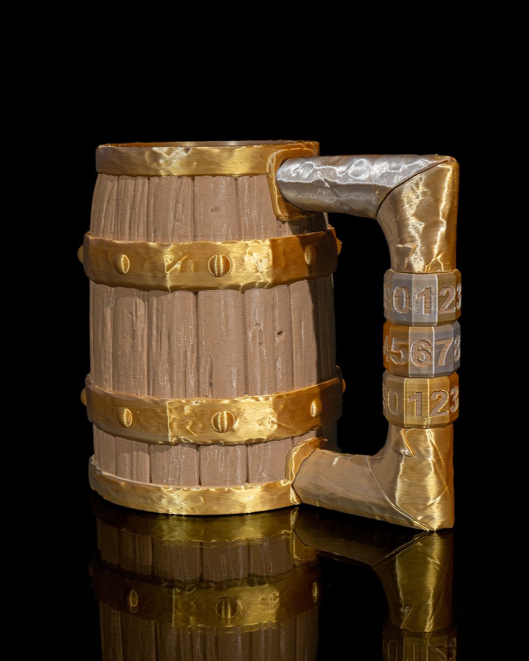 Keg o’ Beer Can Holder and Counter