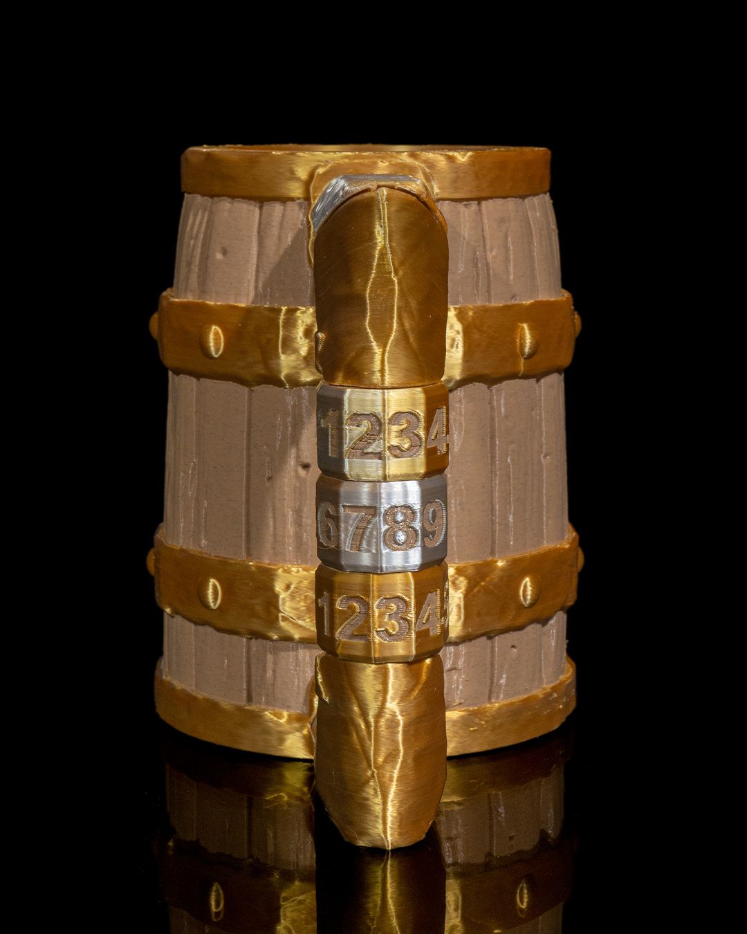 Keg o’ Beer Can Holder and Counter