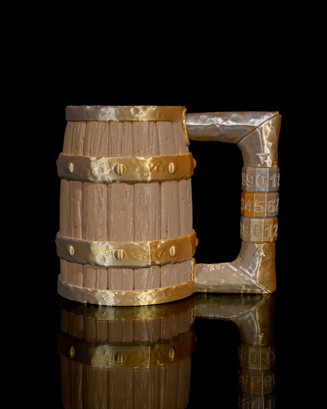 Keg o’ Beer Can Holder and Counter
