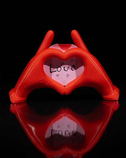 Heart Hands Phone Holder – 3D Printed Valentine’s Day Decor & Gift