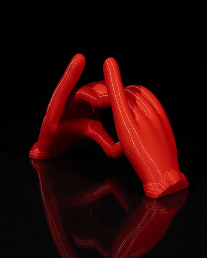 Heart Hands Phone Holder – 3D Printed Valentine’s Day Decor & Gift