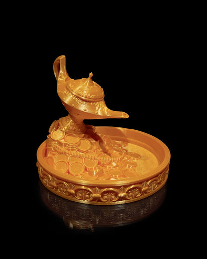Lamp of Wealth Backflow Incense Burner
