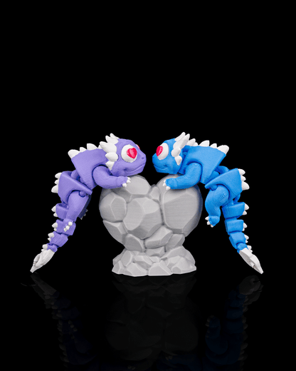 Legendary Lovers | Dragon Keychain Pair