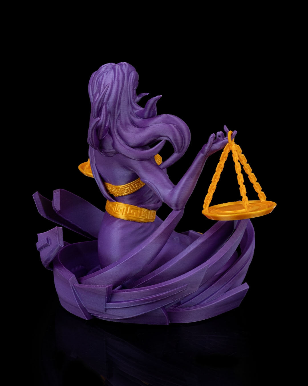 Libra Zodiac Statue by STLFlix – Balanced Scales Collectible | Dragons N Doodads