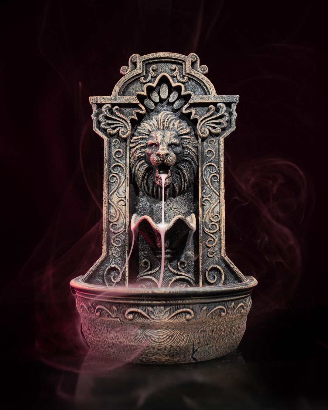 Lion’s Courage Backflow Incense Burner