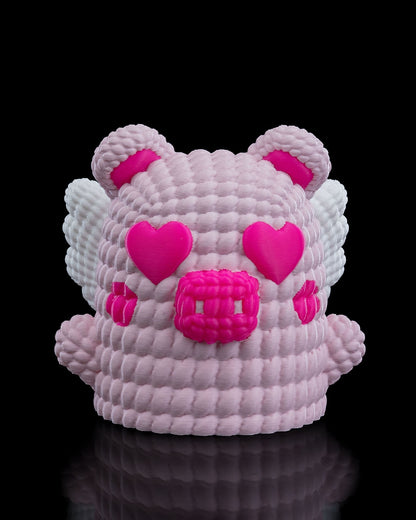 Love Cu-Pig | Valentine Pig Keepsake Box with Hidden Ring Container