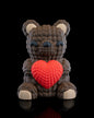 Love Cub Container | Valentine’s Bear Keepsake Box for Rings, Jewelry & Small Treasures