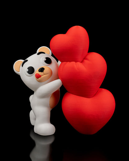 Love to Bear | Valentine Bear Light with Hidden “I Love You” Message