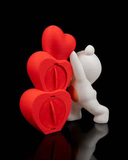 Love to Bear | Valentine Bear Light with Hidden “I Love You” Message