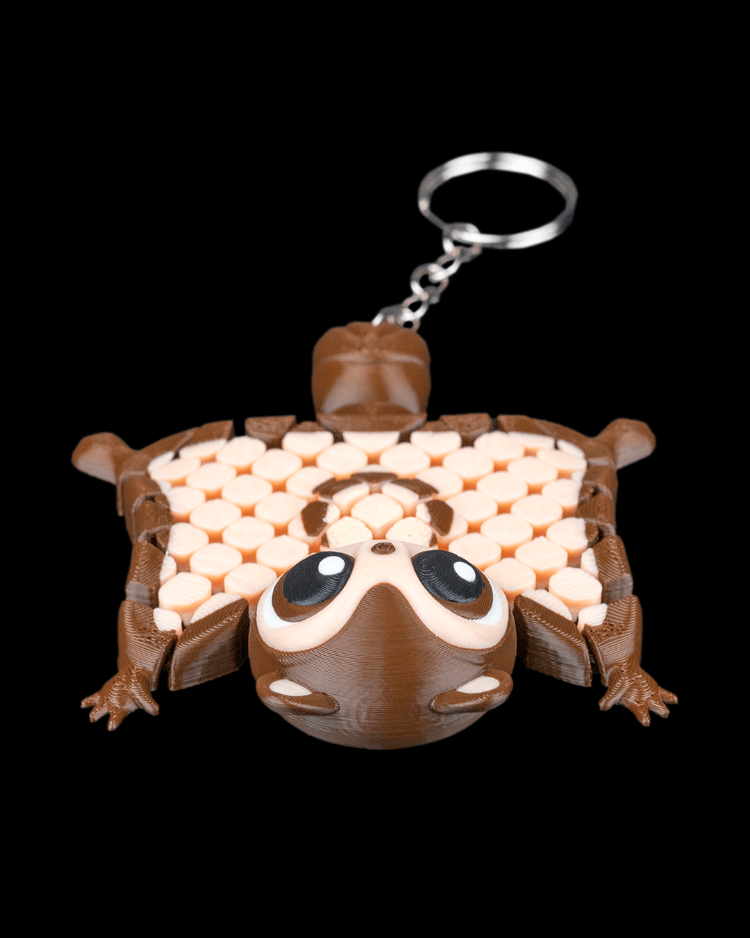 Merle the Flying Squirrel – Mesh Buddy Fidget Keychain