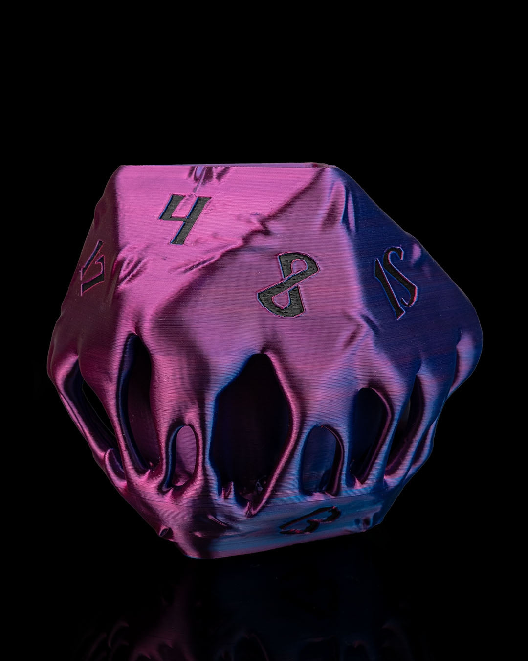 Mimic D20 Planter – 3D Printed Dice Monster Pot