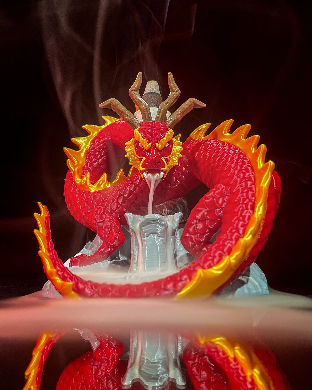 Misty C Dragon Backflow Burner