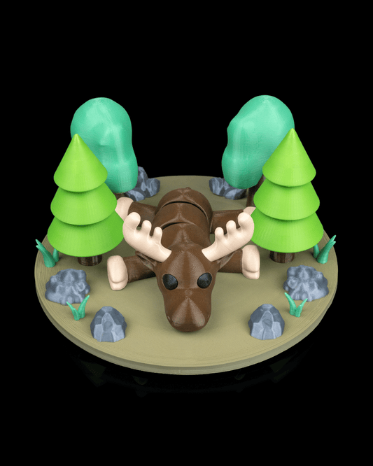 Rest in Nest Moose Settle
