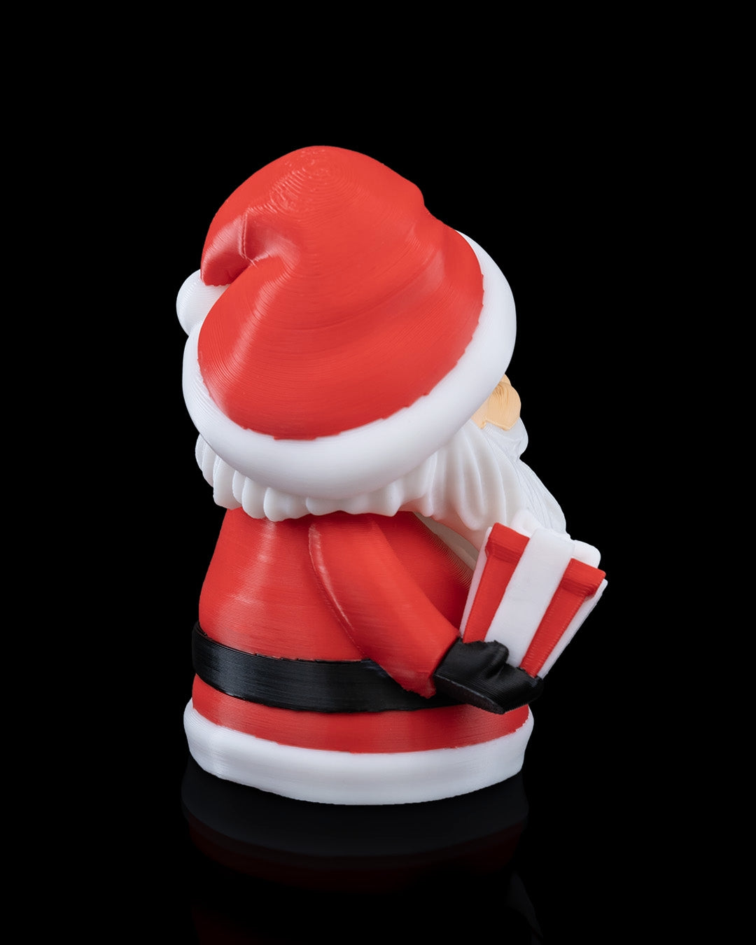 Mr. Claus, The Collapsible Santa Ornament - Festive Christmas Decor