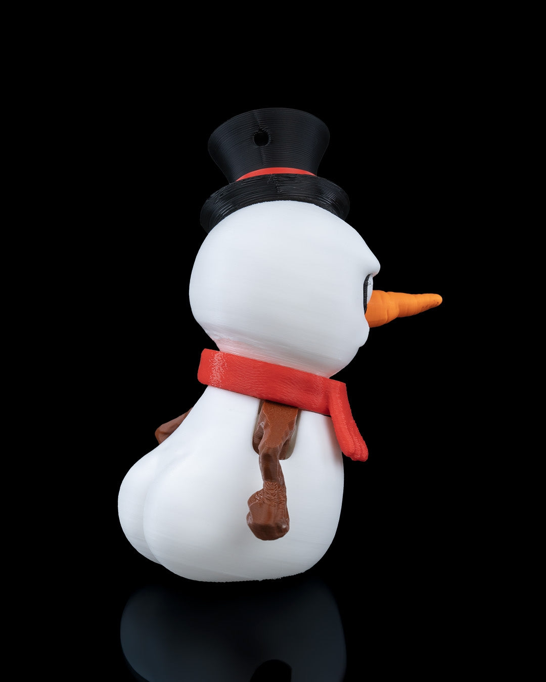 Mr. Frosty, The Grumpy Snowman Ornament - Funny Christmas Decor