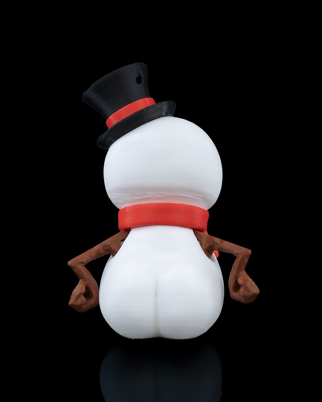 Mr. Frosty, The Grumpy Snowman Ornament - Funny Christmas Decor