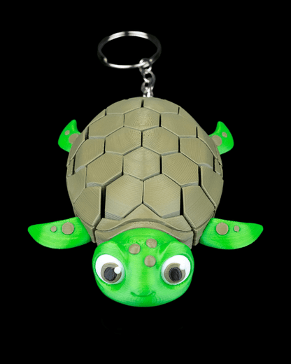 Myrtle the Turtle – Mesh Buddy Fidget Keychain