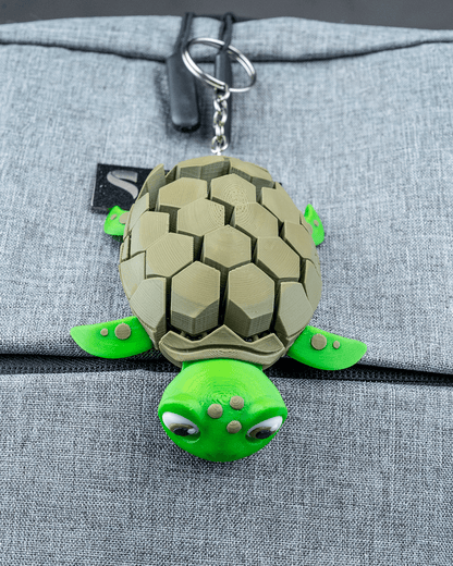 Myrtle the Turtle – Mesh Buddy Fidget Keychain